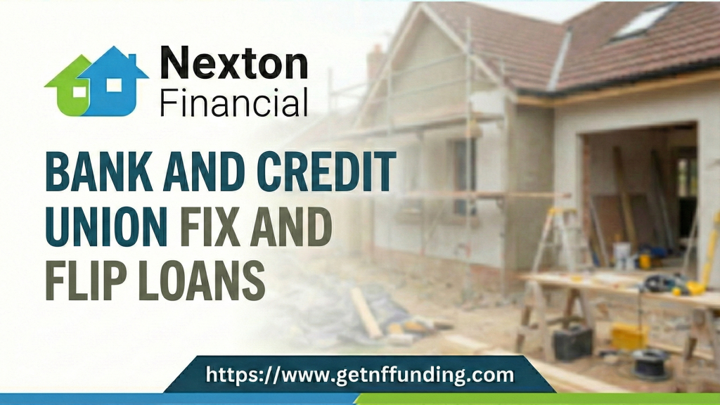 Bank and Credit Union Fix and Flip Loans