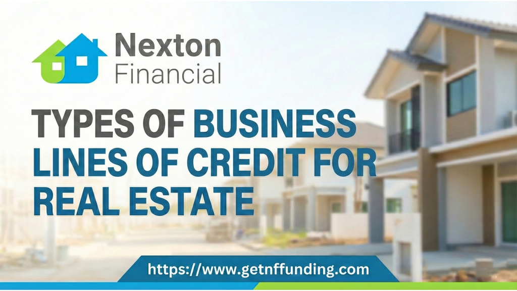 Types of Business Lines of Credit for Real Estate