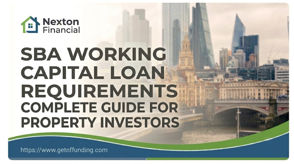 SBA Working Capital Loan Requirements